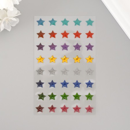 Sticker of plastic "Star Palette" 20x9 cm-1