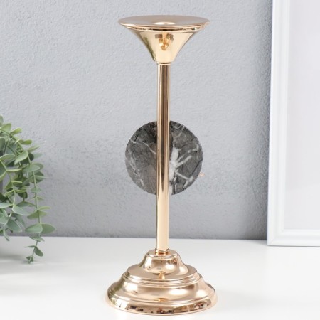 Summary metal per 1 candle d = 2.2 cm "Dragonfly" gold 11.5x11.5x29 cm-3