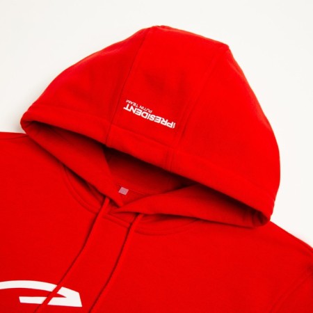 Hoody and President Sports Russian, size S, red color-9