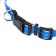 Collar of the reflective "Neon", width 2.5 cm, blue