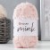 Yarn "mink" 100% polyamide 75m/50g (341 bl. Pink)