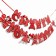 Garland on the tape "Happy Birthday", length 174 cm, Minnie Mouse