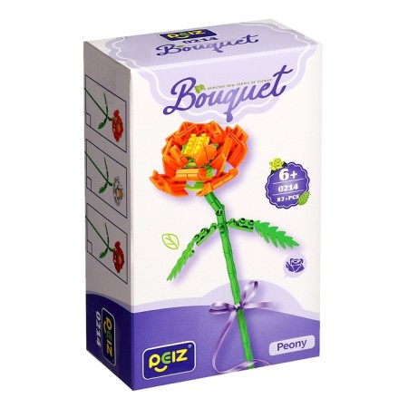 Designer Bouquet "Pion", 82 details-2