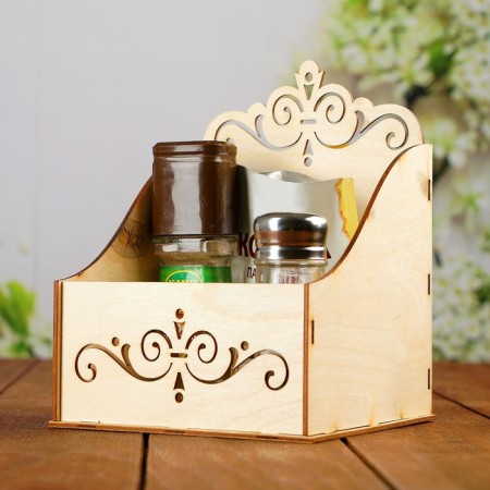 Box for spices "pattern", 15x15x16cm