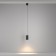 Technical P100PL-20W3K-B Vol, 75x75x135 mm, 20W, 1600lm, 3000k, 3000K, black color, black.