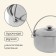 Maclay hiking pot, 18 cm, with a lid, stainless steel