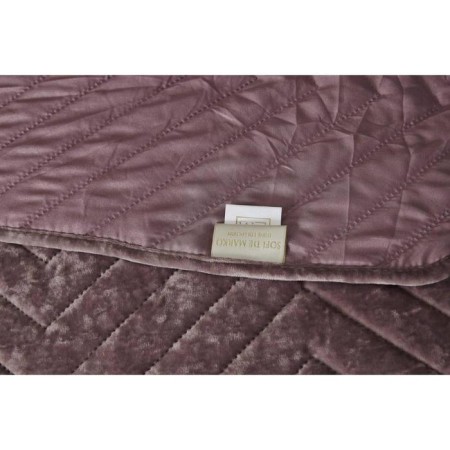 A set with a blanket "Fernand", size 240x260 cm, 50x70 cm - 2 pcs, color ash rose-3