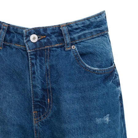 Women's jeans, dark blue color, size 36 (42)-3