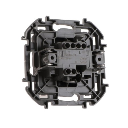 Single -valve legrand inspiria, 10 AX, 250 V, Anthracite switch-1
