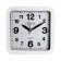 Clock - desktop an alarm clock, with a suspension, a discrete move, d -12.5 cm, 15 x 15 cm, aa