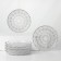 Set of glass plates Mey-ji, d = 18 cm, 6 pcs