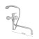 Vidima Vanimauno bath mixer, pouring 320 mm, chrome