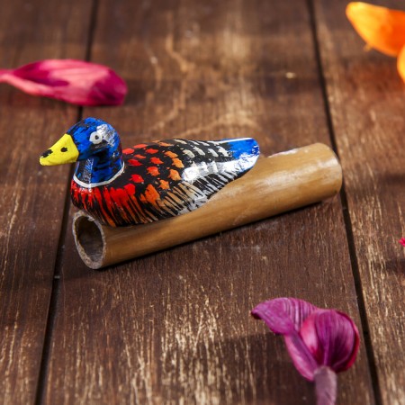Musical instrument "Potter Bird" 13x3x5 cm mix-3