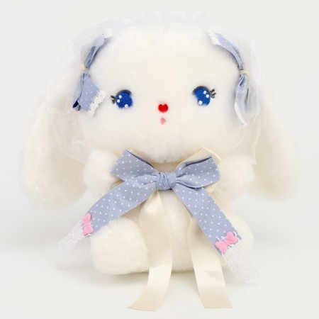 Soft toy "Bunny" with bows, 23 cm
