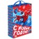 New Year. Gift package, 31x40x11 cm, packaging, spider-man