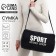 Sports bag Sport- Dress Code with zipper, external pocket, black color