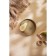 Bannered porcelain plate SL Home "Sandy Breeze", D = 19 cm, beige color