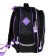 School backpack 37 x 28 x 13cm, ergonomic back, Across 557, black