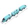 Toy train "My city", 3 items, on batteries, turquoise