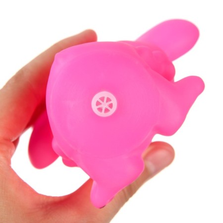 Rubber toy for the bath "Mouse", 9 cm, with a squeak, color mix, crumb I-6