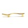 The handle "fork" Cappio RSC002, m/o 76 mm, color gold