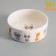 Ceramic bowl "important dog" 250ml, 11.5 x 5 cm, white