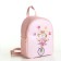 Backpack baby cat on a bike, 18*8*23, lightning departure, pink