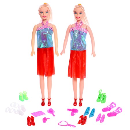 Doll model "Sister" with accessories, mix, in a bag-3