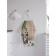 Apron of a kitchen with a photocrint "Charming Snowman", adjustable, size OS