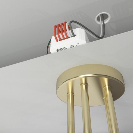 Relay Wi-Fi Elektrostandard, 2500 W, 48x53x22 mm, IP20, white color-8