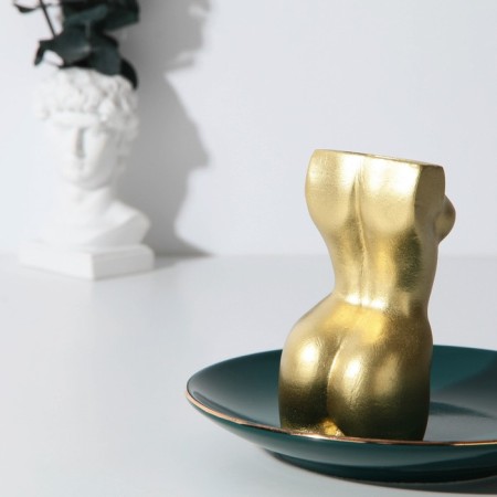 Toothpet stand "Women's Body", golden-2