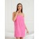 Pareo female for the sauna, size s-l, pink color