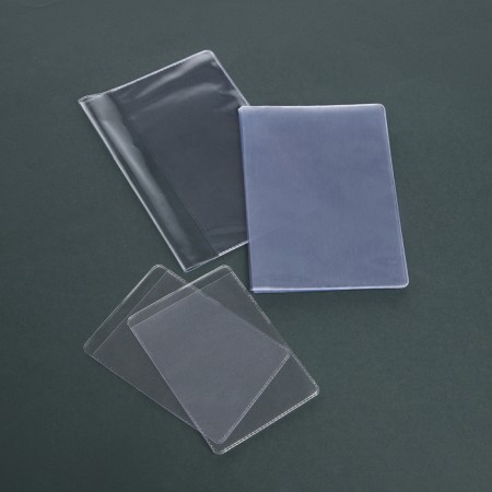 Set for a passport: a passport cover; 10 covers on passport pages, 2 covers for maps, transparent color-1