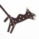 Pressed muzzle adjustable, No. 2, DN 5 cm, ohm 15-22 cm, brown