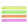 Line 25 cm Istanm, fluorid, transparent, mix