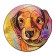 Wooden puzzle "Charlie puppy", 23 × 24 cm