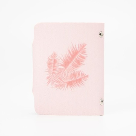 Button business card, 20 cards, pink color-1