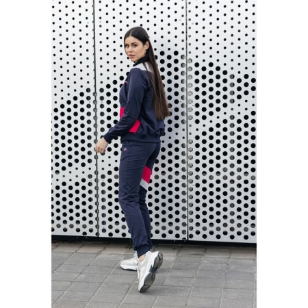 Female Female Suit, Size 46, Blue, Gray Color-1
