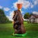 Garden figure "Bears Come friends" 30x27x64cm