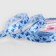 Satin tape "forget -me -nots", 15 mm × 23 ± 1 m, blue
