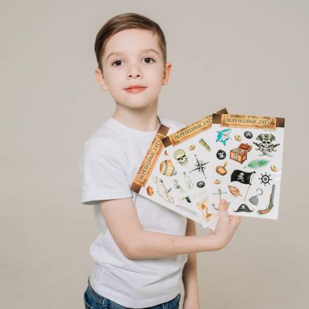 Carnival set "Brave Pirate" with a crocodile game-3