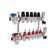 Collector Group TIM KAS5005, 1 "X 3/4", 5 outputs, with consumables, stainless steel