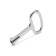 Tundra lock key, F-shaped
