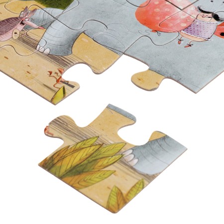Puzzles 4 in 1 "Festive party", 25, 36, 49, 64 elements-14