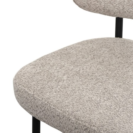 ROBBI chair, 550 × 640 × 845 mm, Builder, gray-beige color-10