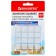Adhesive squares bilateral, 15 mm x 15 mm, acrylic base, 64 pcs., Brauberg