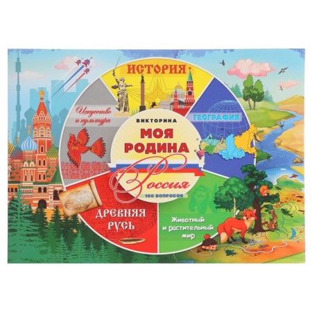 Игра — викторина «Моя Родина Россия», 100 вопросов-5
