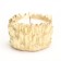 Candle "Crystals" in a candlestick of gypsum, 6x4cm, gold