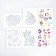 Set for drawing "Learning to draw: unicorn"