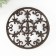 Souvenir cast iron stand "Lily" 18x18x1.5 cm